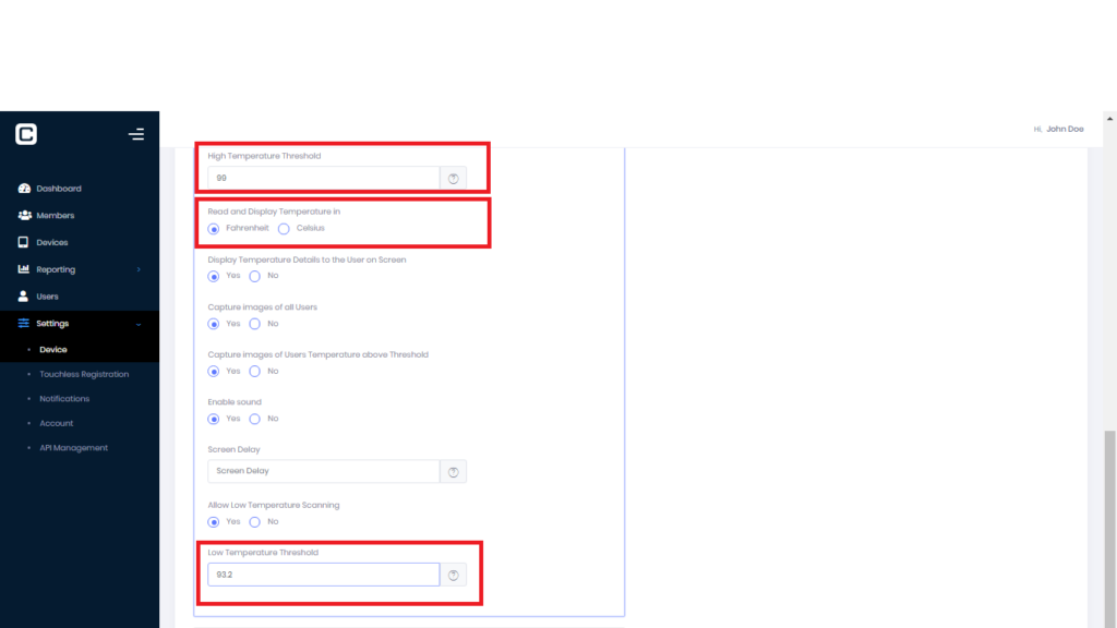 Settings – Help Certify – CERTIFY.me
